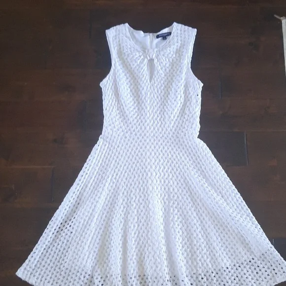 knee length dresses for ladies Maxi Linen Dress Agra in White main image 0